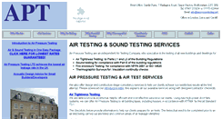 Desktop Screenshot of airpressuretesting.net